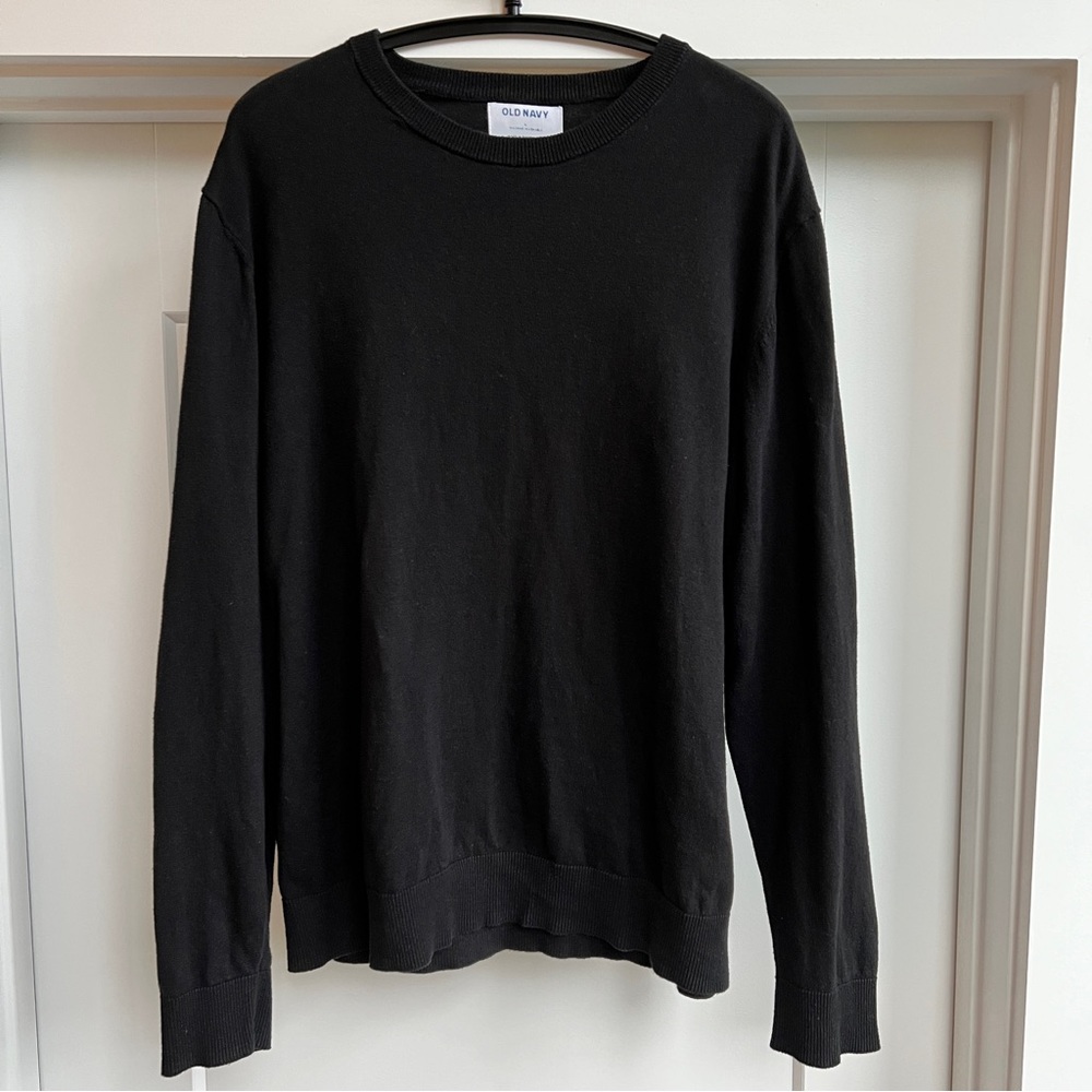 Old Navy Crewneck Sweater (XXL, Black)
